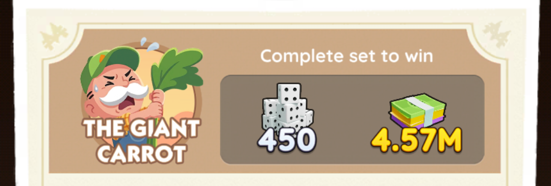 Set 3 - The Giant Carrot