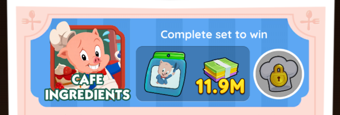 Set 11 - Cafe Ingredients