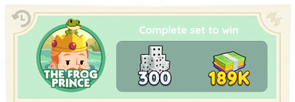 Set 7 - The Frog Prince