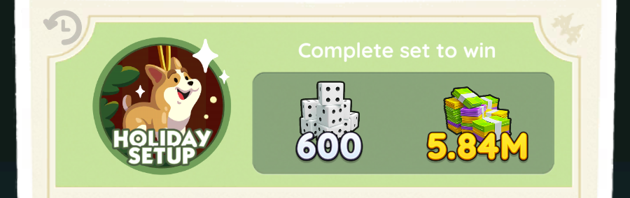 Set 16 - Holiday Setup