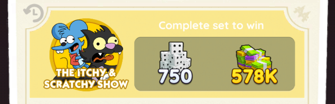 Set 17 - The Itchy & Scratchy Show