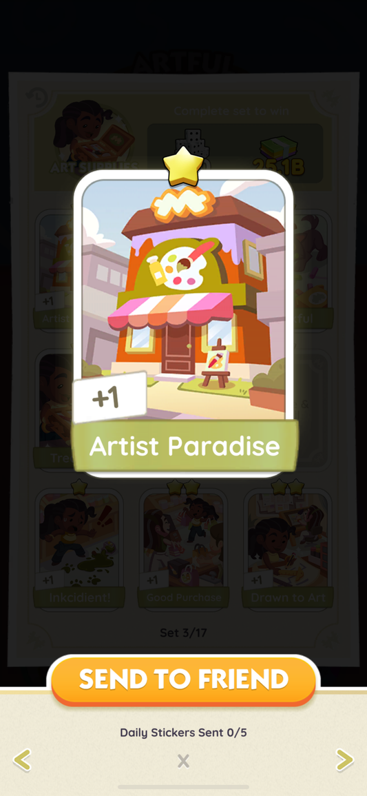 Set 3 - Artist Paradise (1 Star)