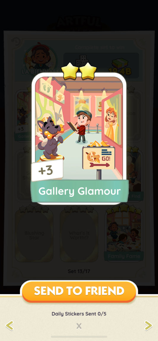 Set 13 - Gallery Glamour (2 Star)