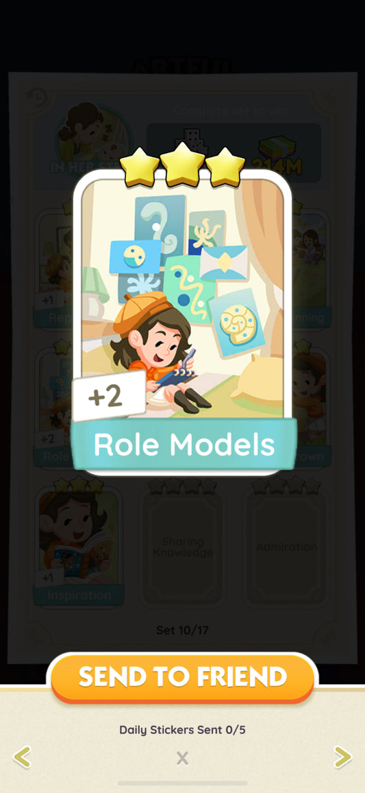 Set 10 - Role Models (3 Star)