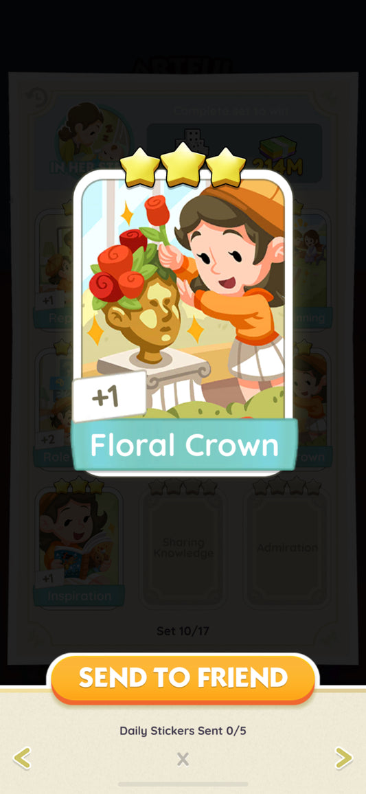 Set 10 - Floral Crown (3 Star)