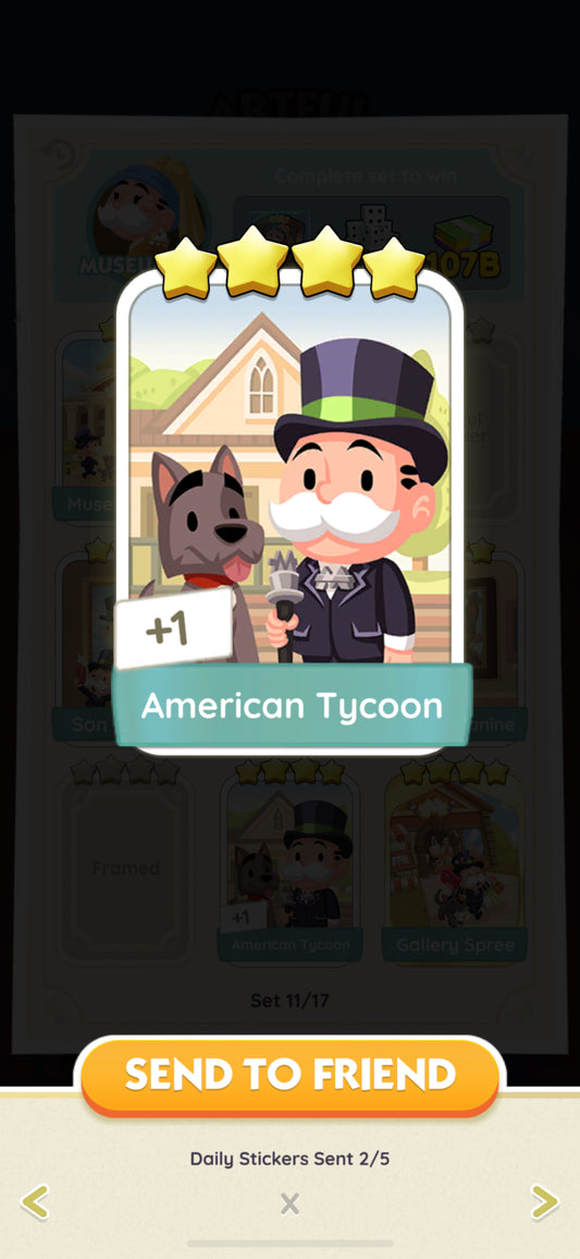 Set 11 - American Tycoon (4 Star)