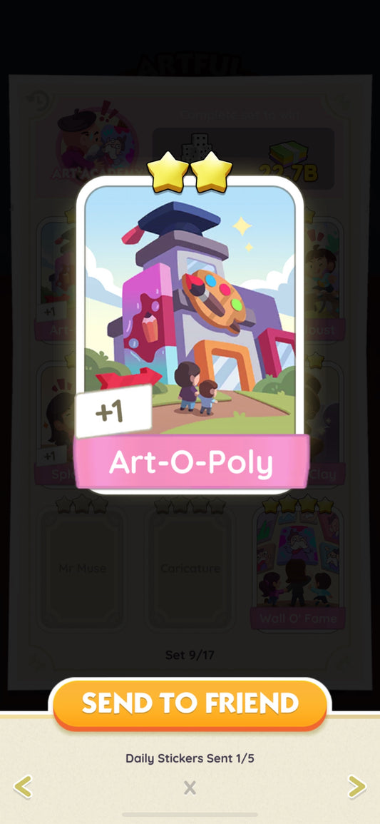 Set 9 - Art-O-Poly (2 Star)