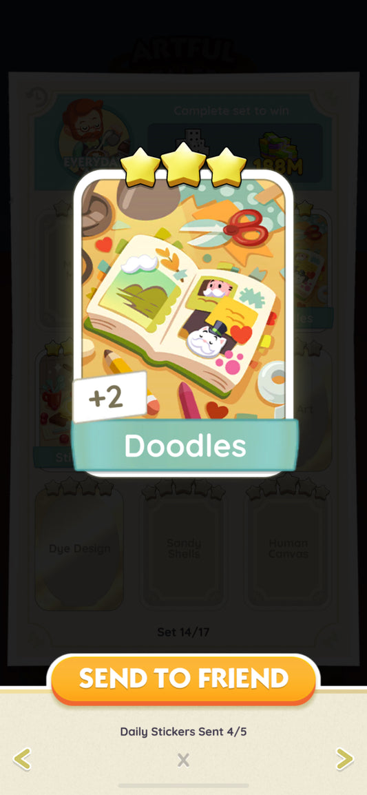 Set 14 - Doodles (3 Star)