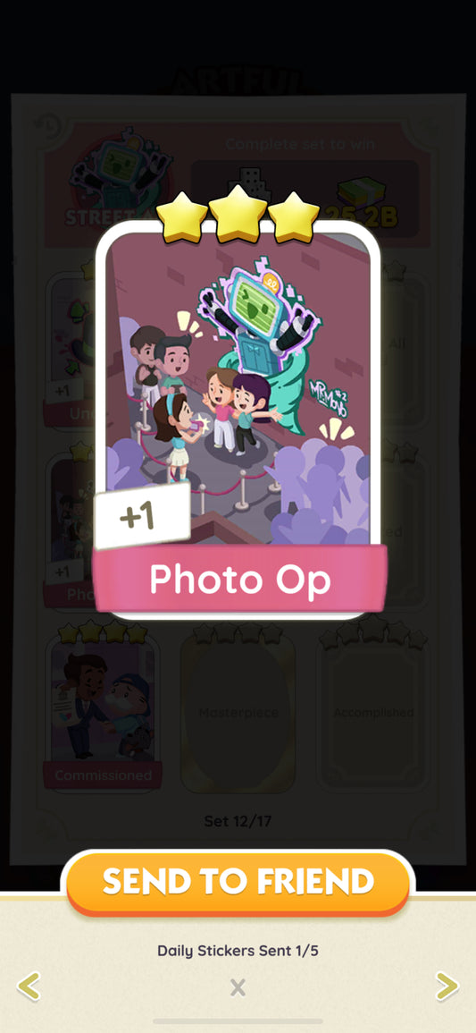 Set 12 - Photo Op (3 Star)