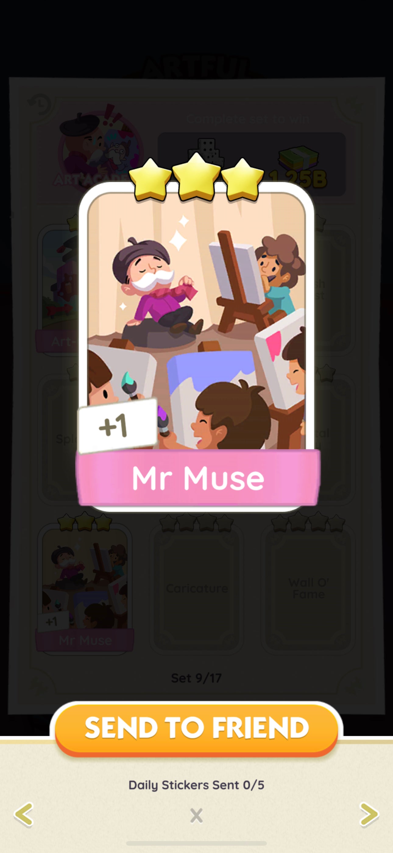 Set 9 - Mr Muse (3 Star)