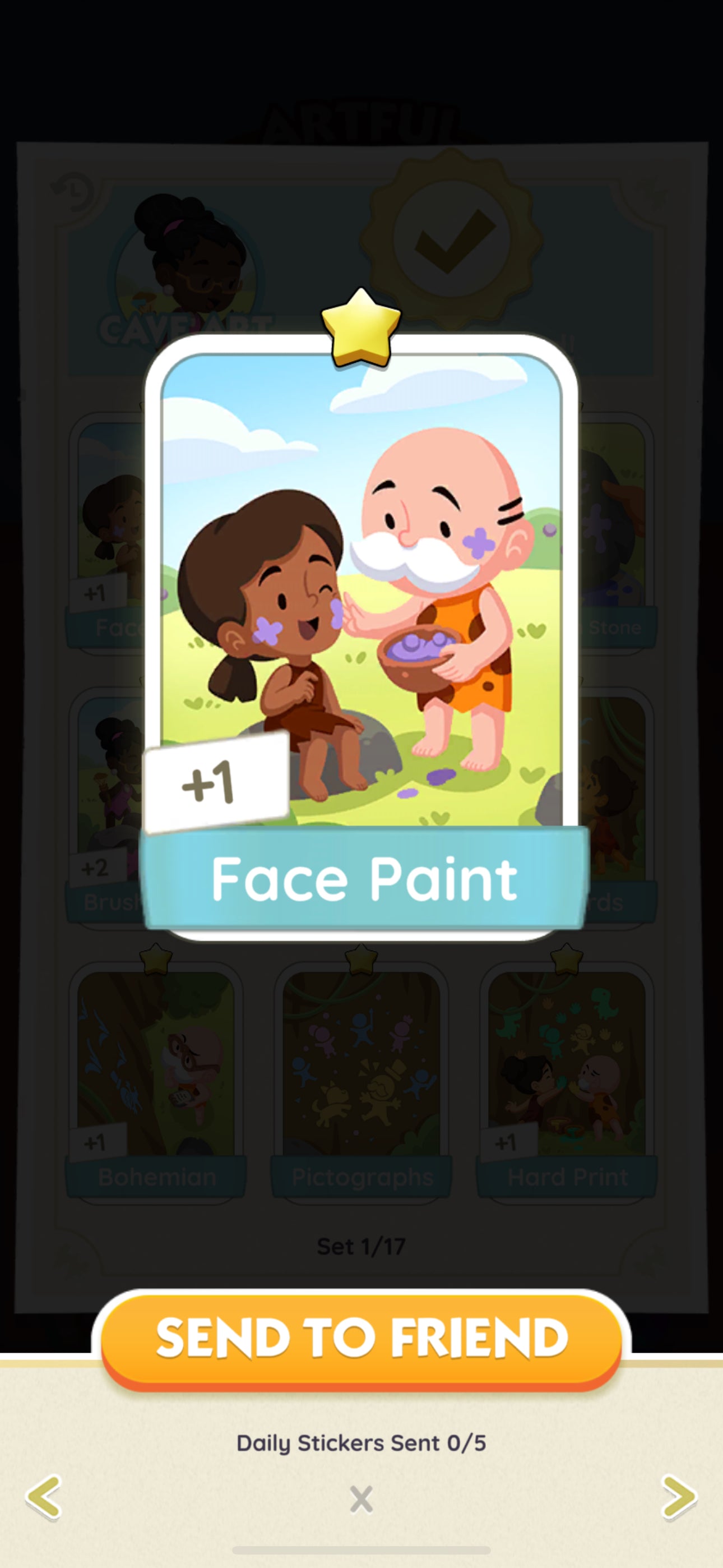 Set 1 - Face Paint (1 Star)