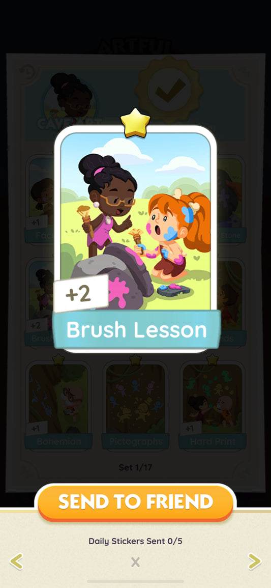 Set 1 - Brush Lesson (1 Star)