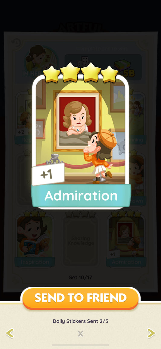 Set 10 - Admiration (4 Star)