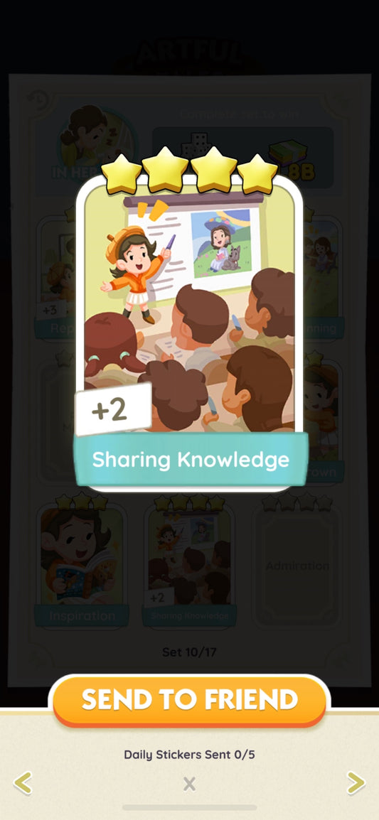 Set 10 - Sharing Knowledge (4 Star)