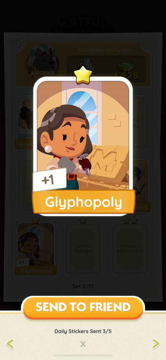 Set 2 - Glyphopoly (1 Star)