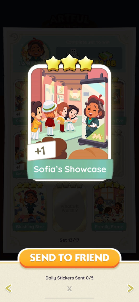 Set 13 - Sofia's Showcase (3 Star)