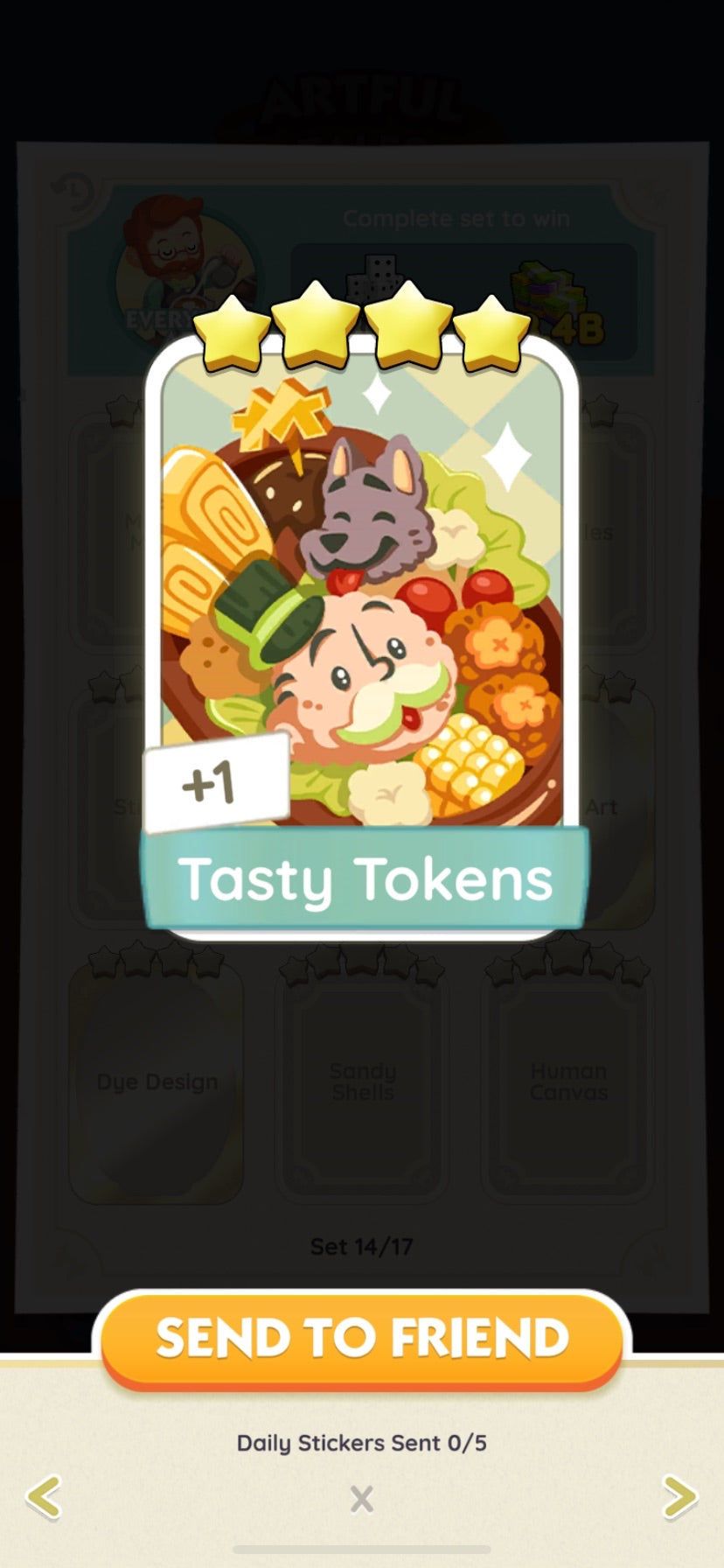 Set 14 - Tasty Tokens (4 Star)