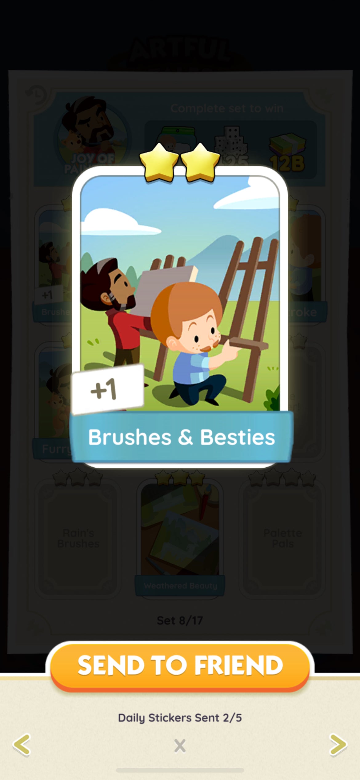 Set 8 - Brushes & Besties (2 Star)