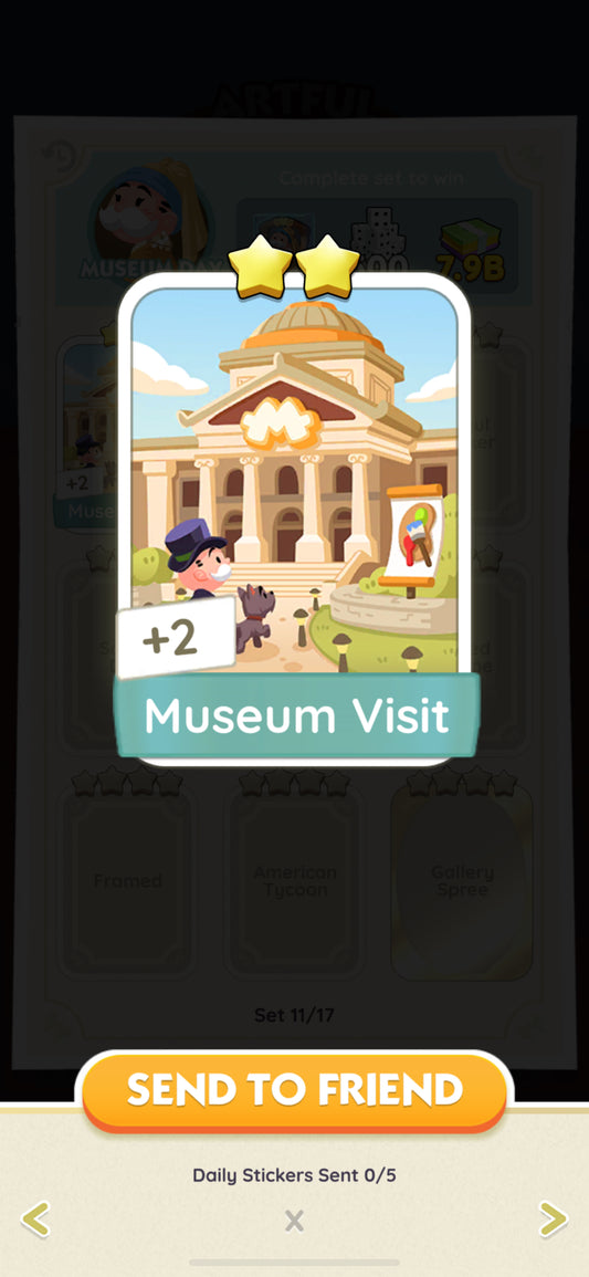 Set 11 - Museum Visit (2 Star)