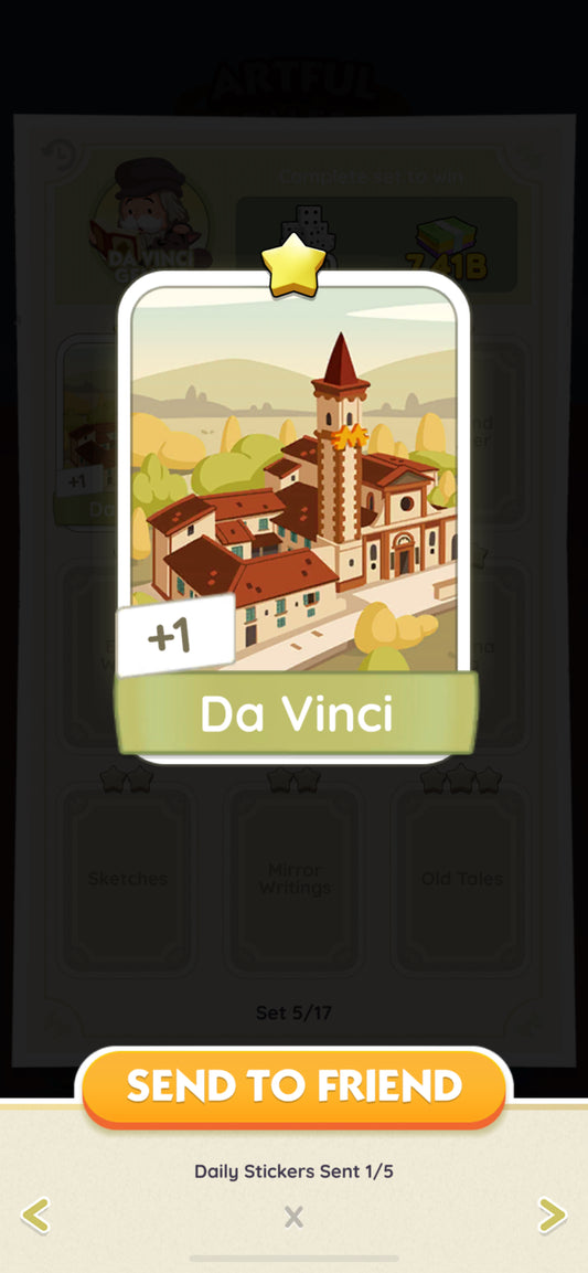 Set 5 - Da Vinci (1 Star)