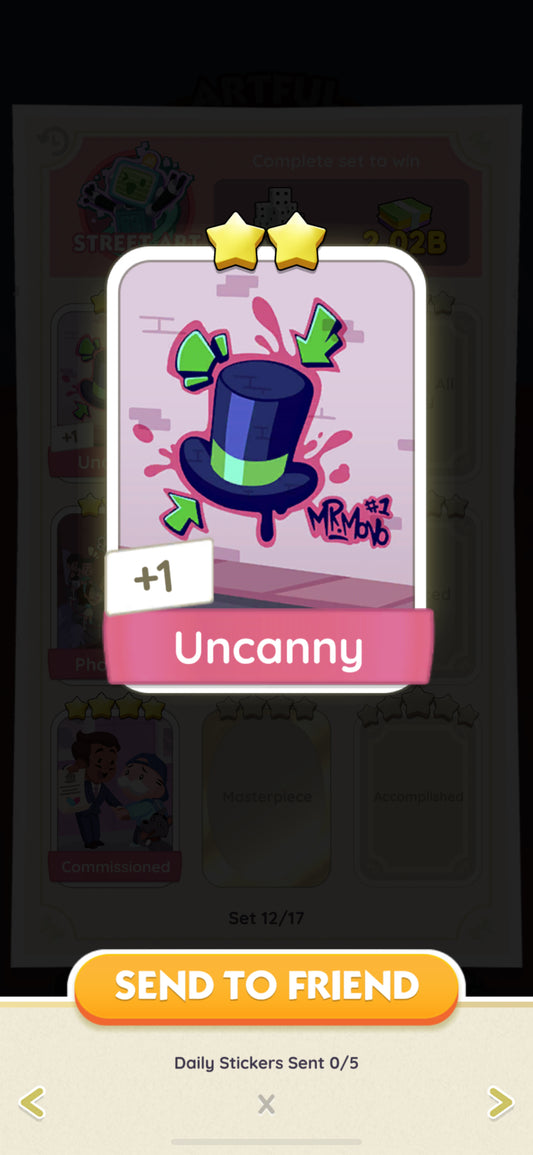 Set 12 - Uncanny (2 Star)