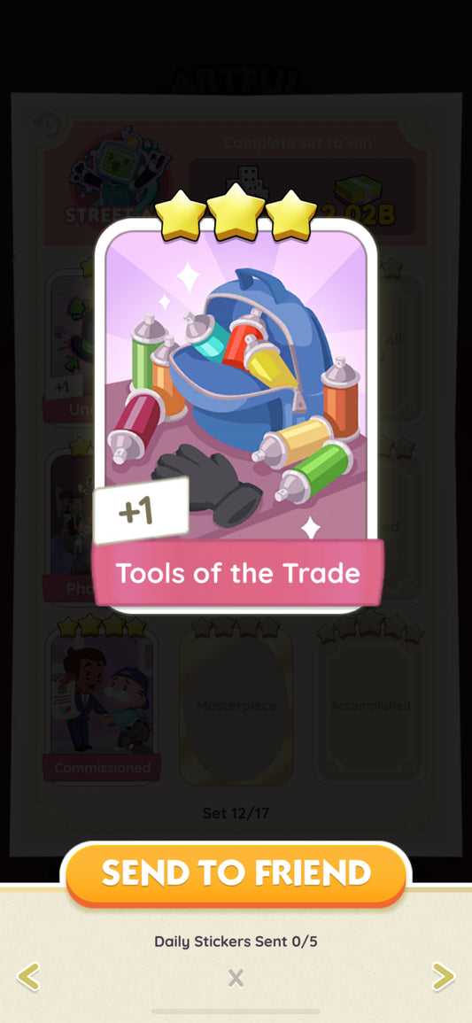 Set 12 - Tools of the Trade (3 Star)