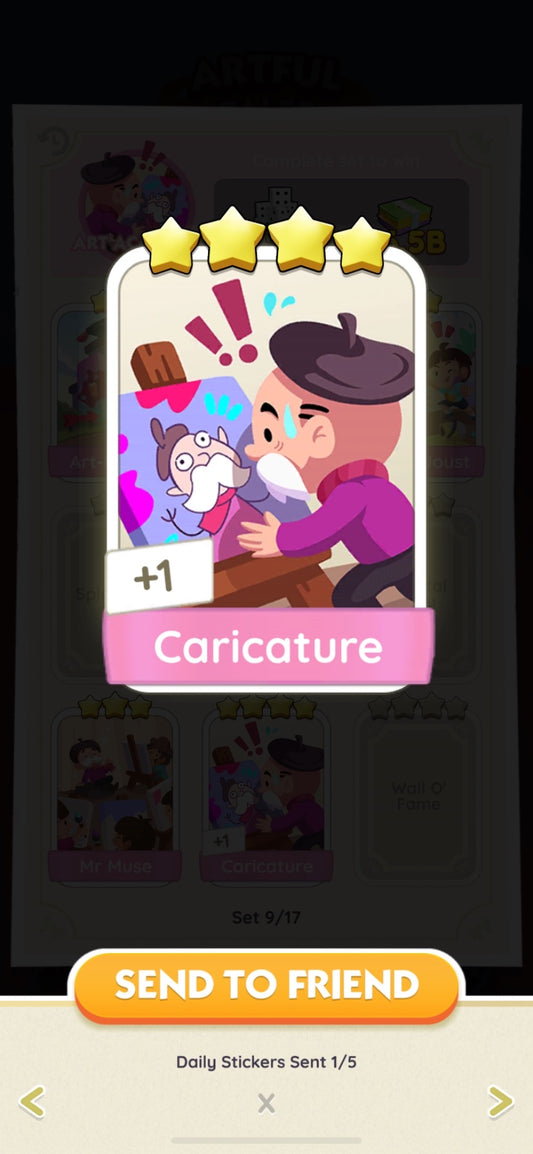 Set 9 - Caricature (4 Star)