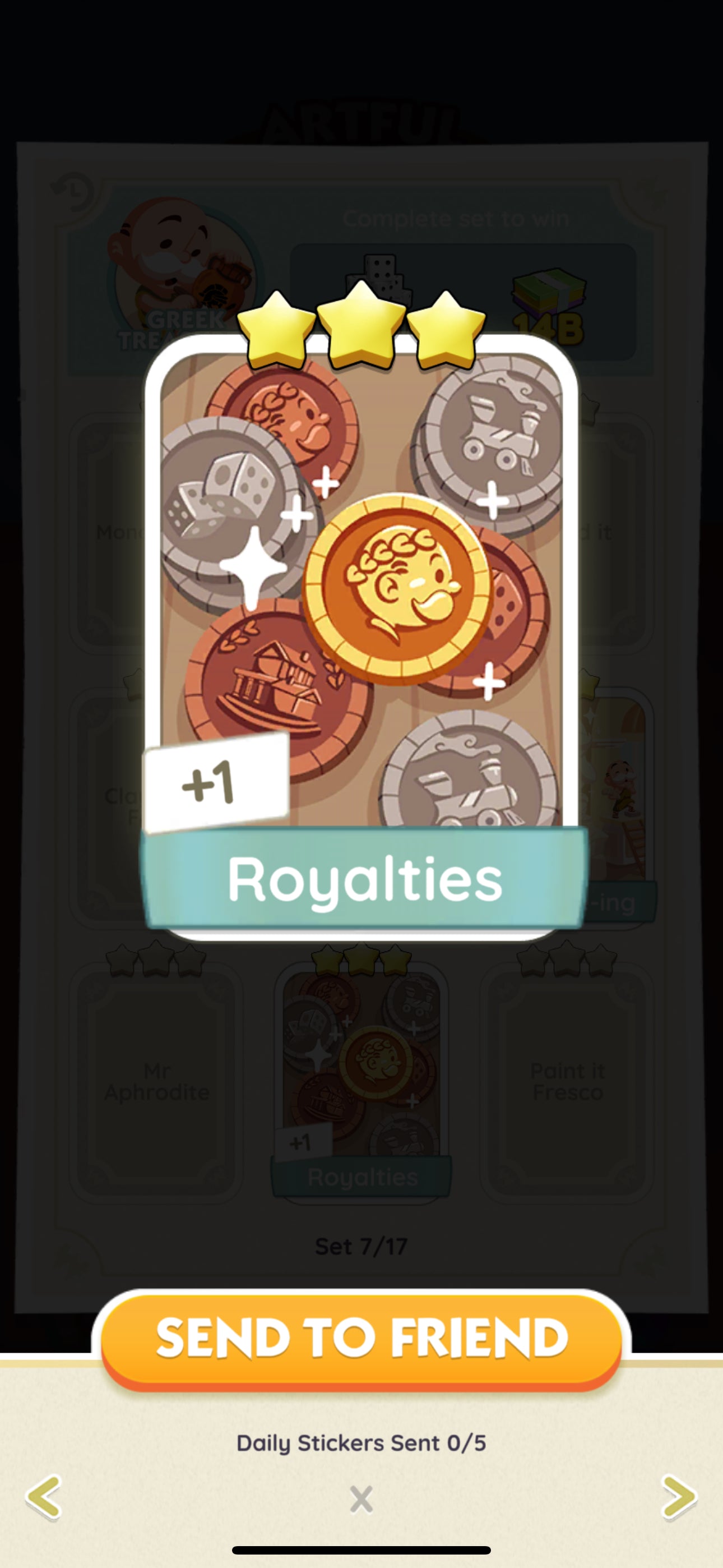 Set 7 - Royalties (3 Star)