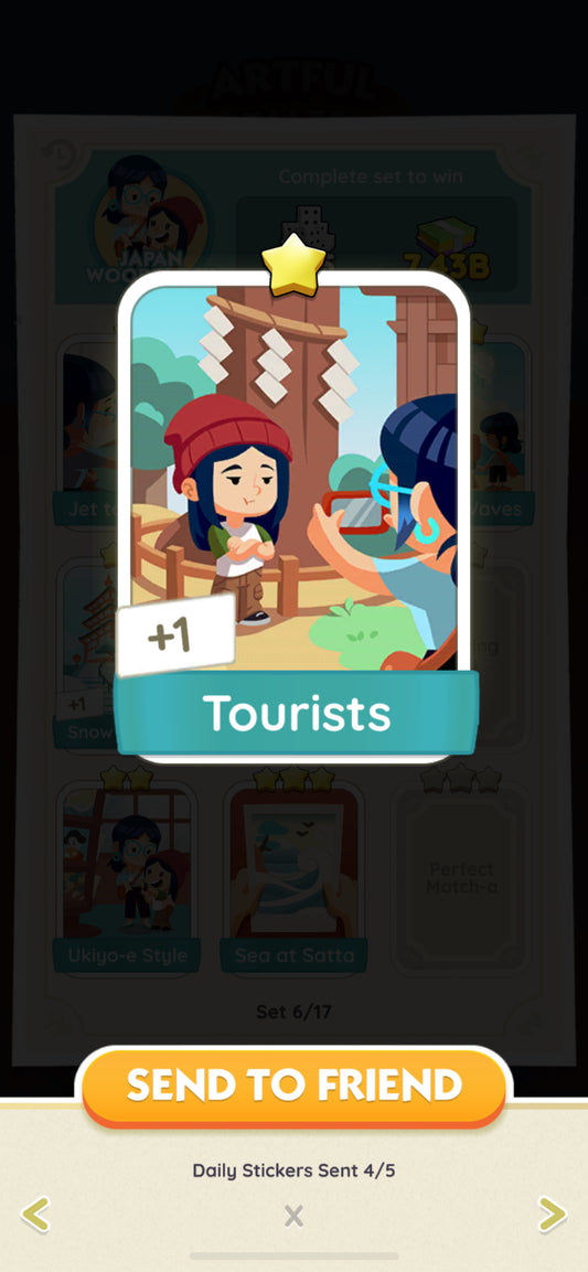 Set 6 - Tourists (1 Star)