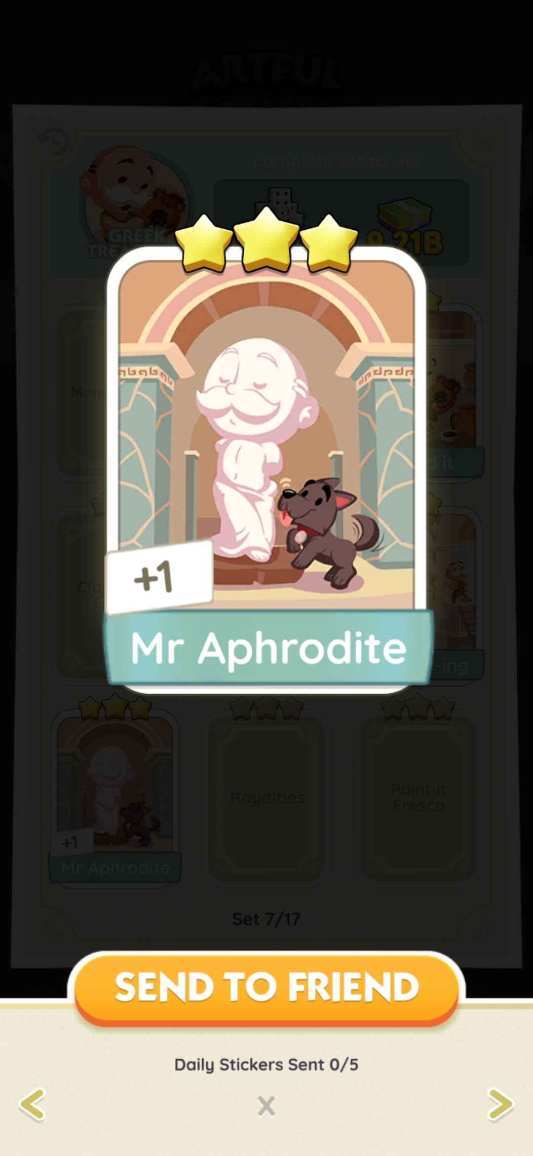 Set 7 - Mr Aphrodite (3 Star)